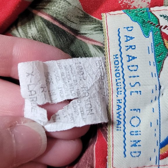 Paradise Found Aloha Shirt Size XL as seen on Magnum P.I. - Picture 3 of 15